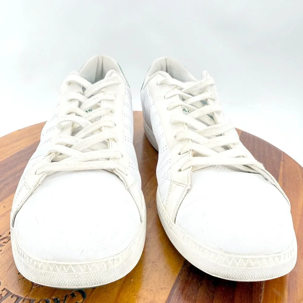 Lacoste Graduate 318 1 Sneakers Mens 11 White Green Leather Low Top